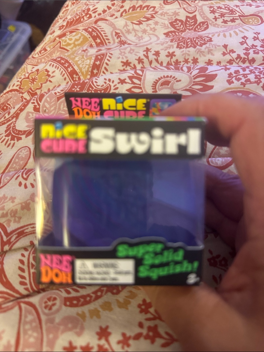 Nice Cube Swirl Purple Kids Learning Toy by Nee Doh